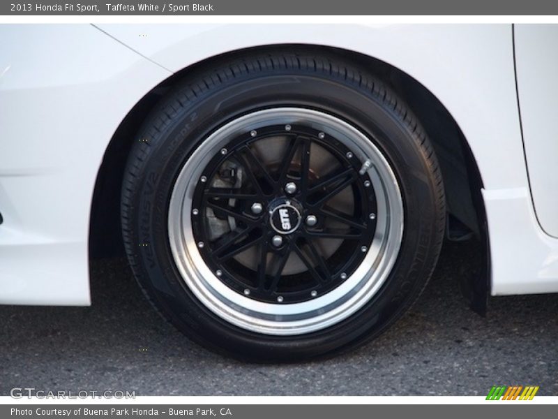 Taffeta White / Sport Black 2013 Honda Fit Sport