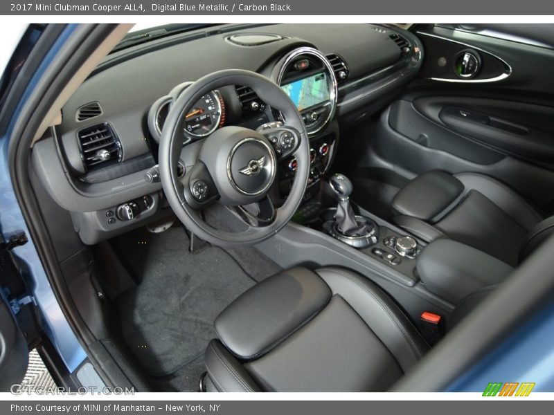  2017 Clubman Cooper ALL4 Carbon Black Interior