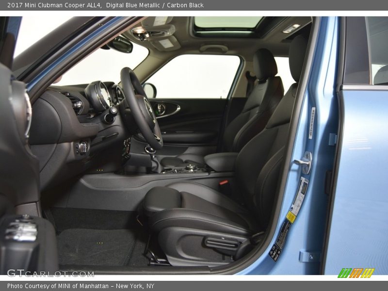 Front Seat of 2017 Clubman Cooper ALL4