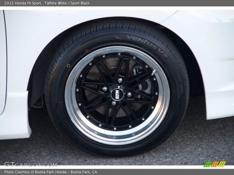 Taffeta White / Sport Black 2013 Honda Fit Sport