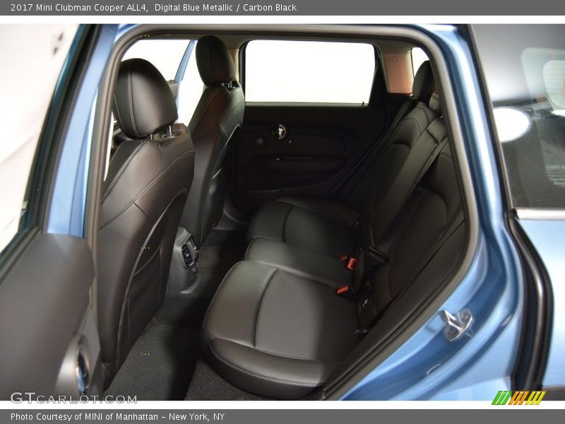 Digital Blue Metallic / Carbon Black 2017 Mini Clubman Cooper ALL4
