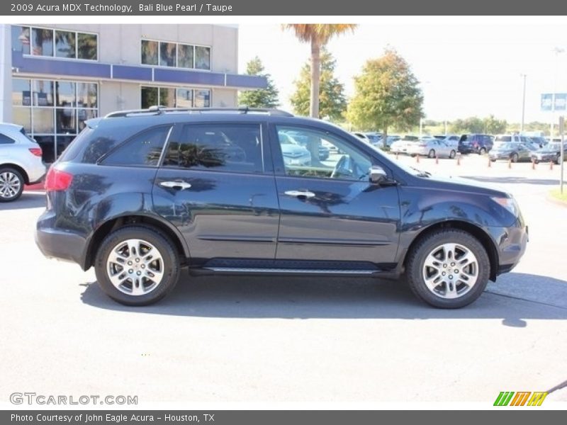 Bali Blue Pearl / Taupe 2009 Acura MDX Technology