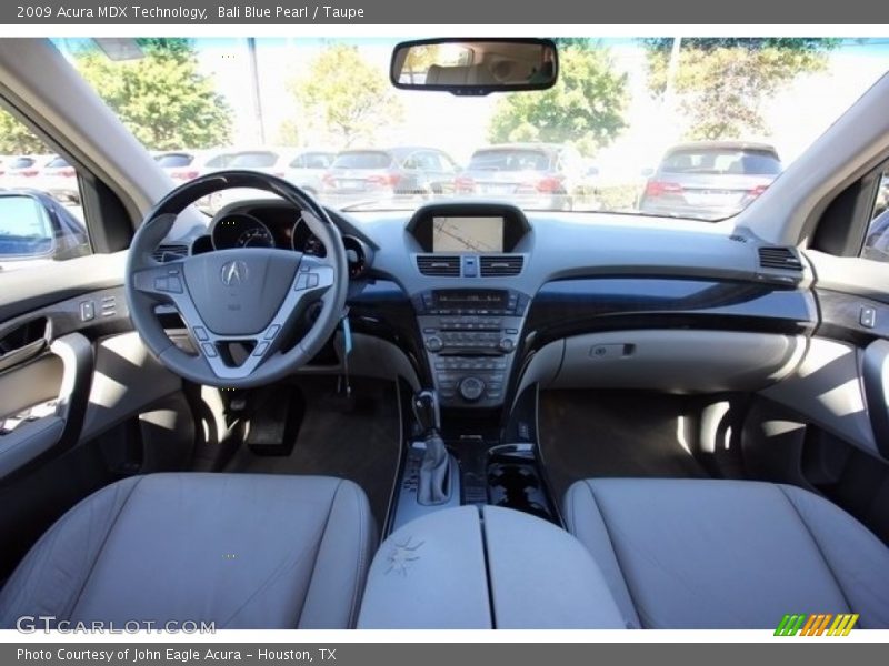 Bali Blue Pearl / Taupe 2009 Acura MDX Technology
