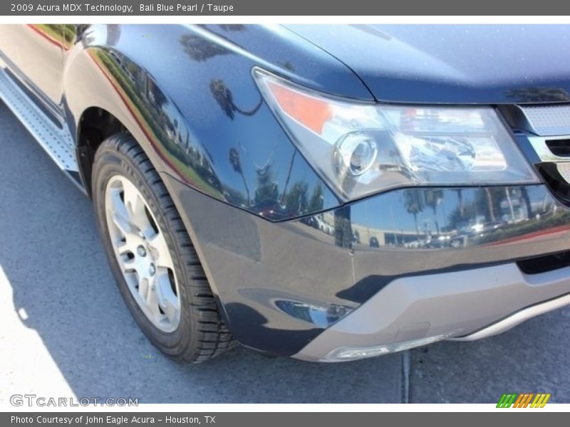 Bali Blue Pearl / Taupe 2009 Acura MDX Technology