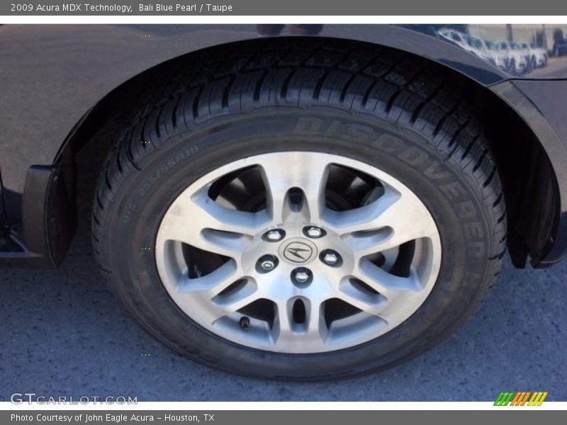 Bali Blue Pearl / Taupe 2009 Acura MDX Technology