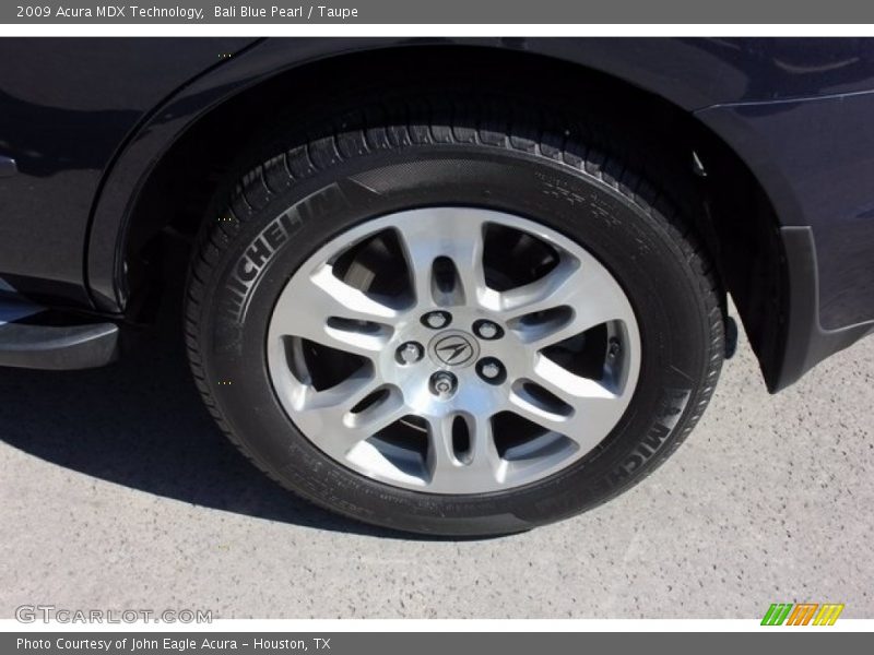Bali Blue Pearl / Taupe 2009 Acura MDX Technology