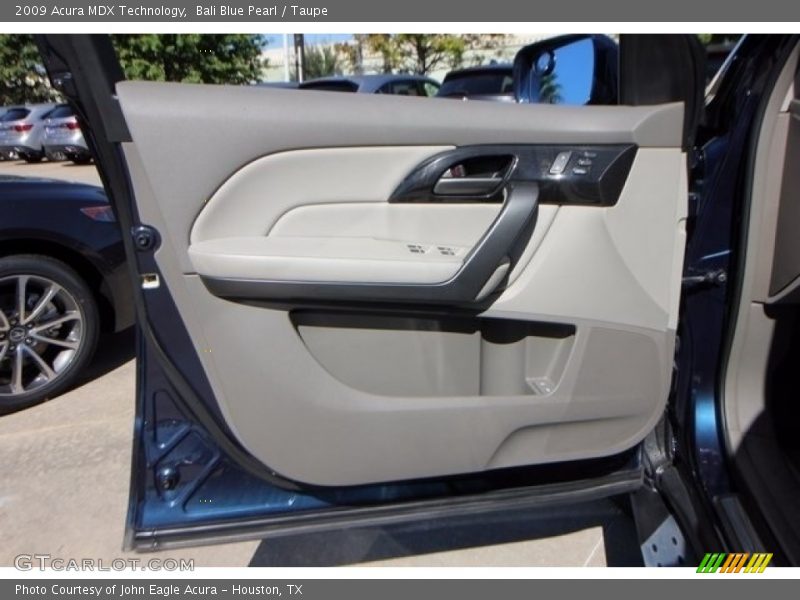 Bali Blue Pearl / Taupe 2009 Acura MDX Technology
