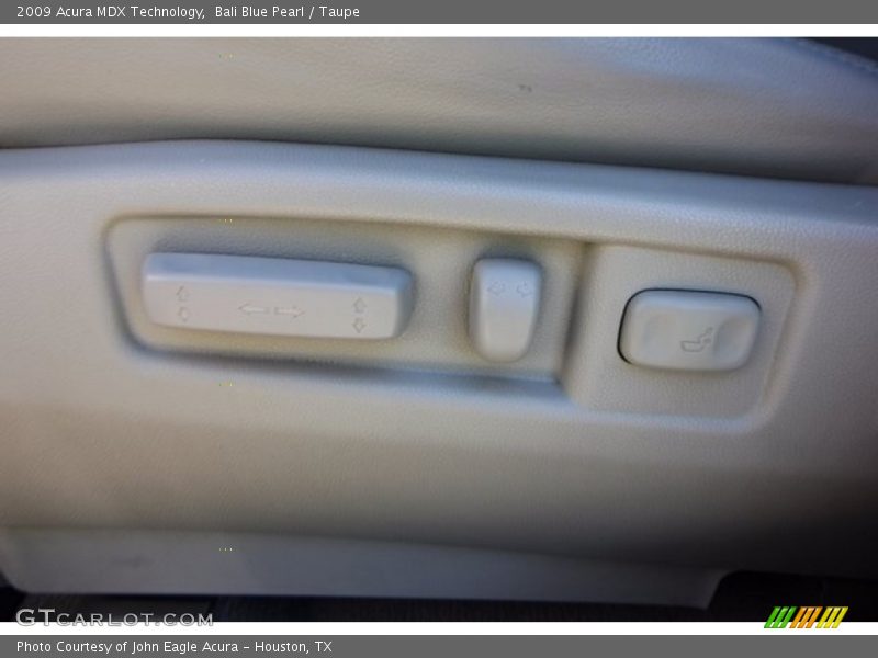Bali Blue Pearl / Taupe 2009 Acura MDX Technology