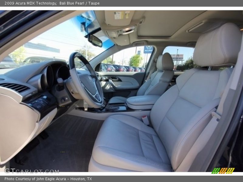 Bali Blue Pearl / Taupe 2009 Acura MDX Technology