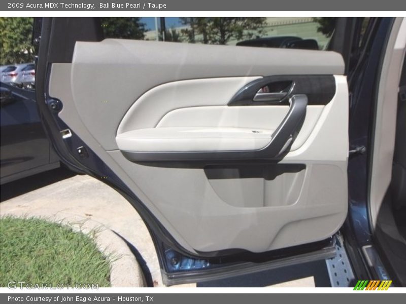 Bali Blue Pearl / Taupe 2009 Acura MDX Technology