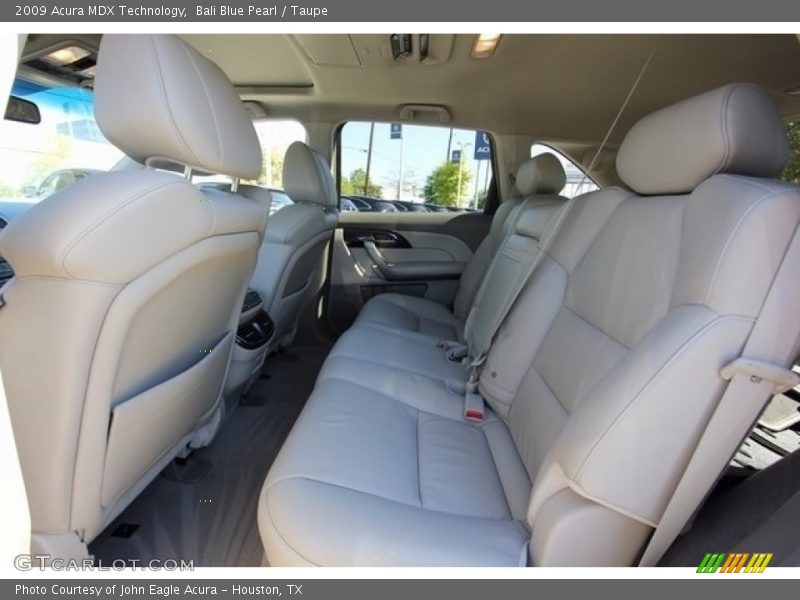 Bali Blue Pearl / Taupe 2009 Acura MDX Technology