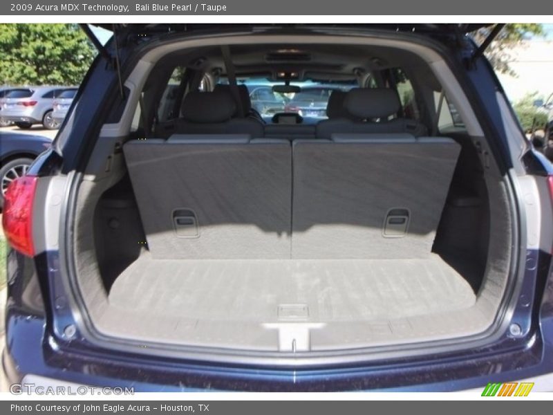 Bali Blue Pearl / Taupe 2009 Acura MDX Technology