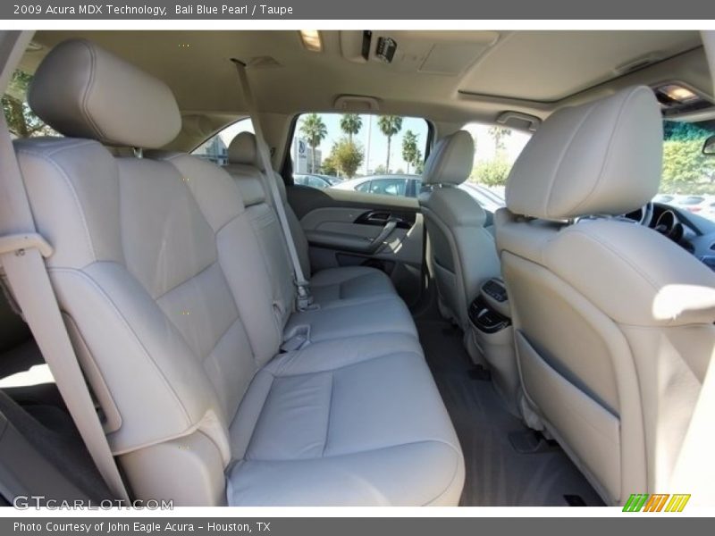 Bali Blue Pearl / Taupe 2009 Acura MDX Technology