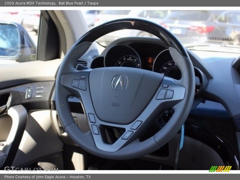 Bali Blue Pearl / Taupe 2009 Acura MDX Technology