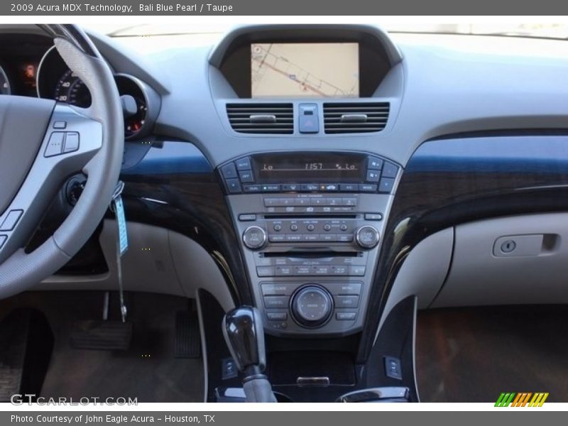 Bali Blue Pearl / Taupe 2009 Acura MDX Technology