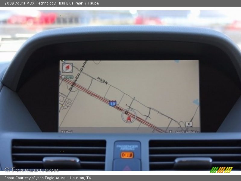 Bali Blue Pearl / Taupe 2009 Acura MDX Technology