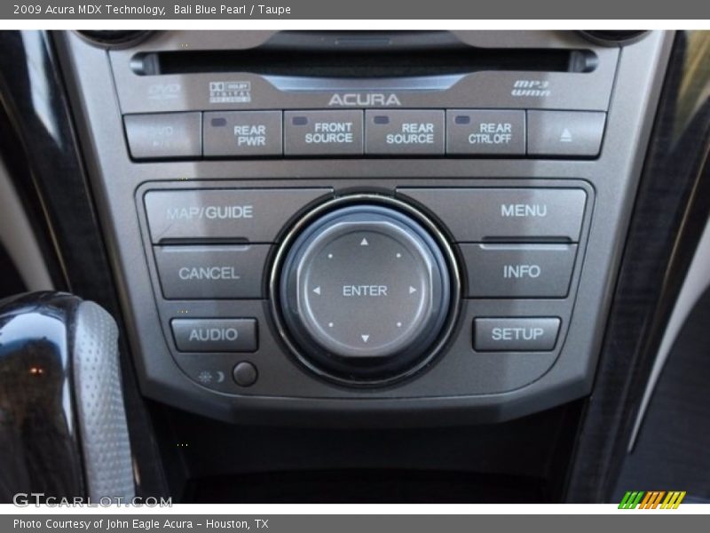 Bali Blue Pearl / Taupe 2009 Acura MDX Technology