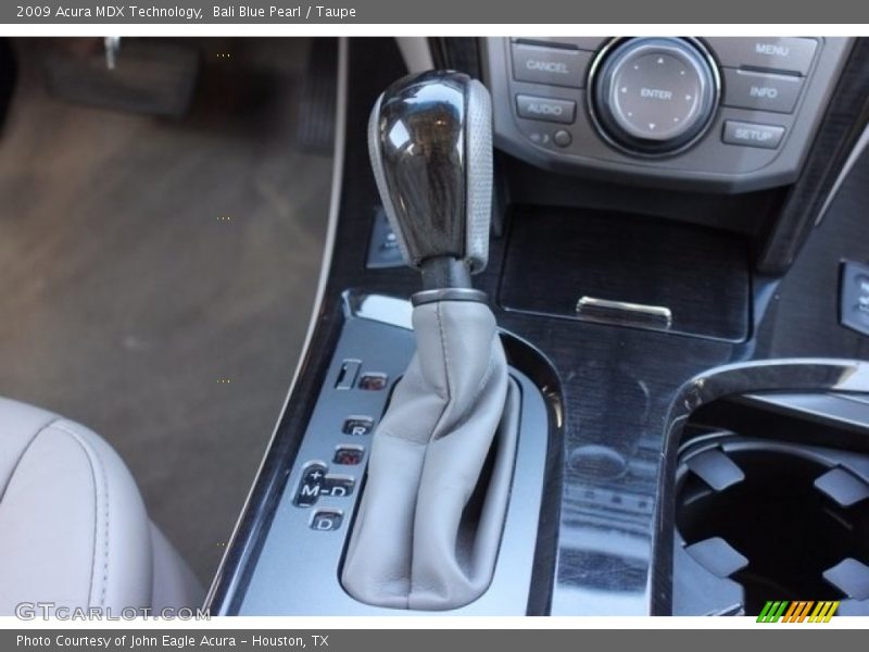 Bali Blue Pearl / Taupe 2009 Acura MDX Technology