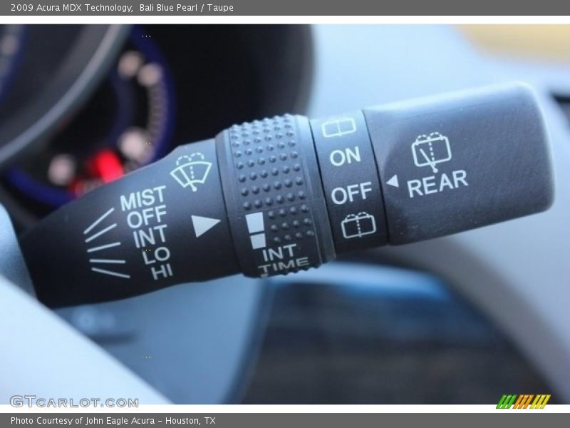Bali Blue Pearl / Taupe 2009 Acura MDX Technology