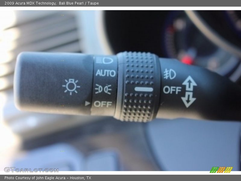 Bali Blue Pearl / Taupe 2009 Acura MDX Technology