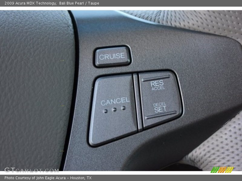 Bali Blue Pearl / Taupe 2009 Acura MDX Technology