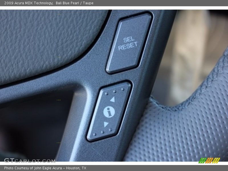 Bali Blue Pearl / Taupe 2009 Acura MDX Technology