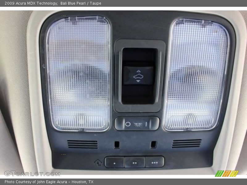 Bali Blue Pearl / Taupe 2009 Acura MDX Technology