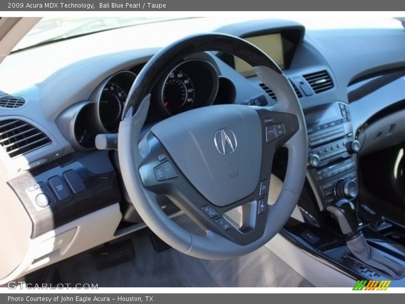 Bali Blue Pearl / Taupe 2009 Acura MDX Technology