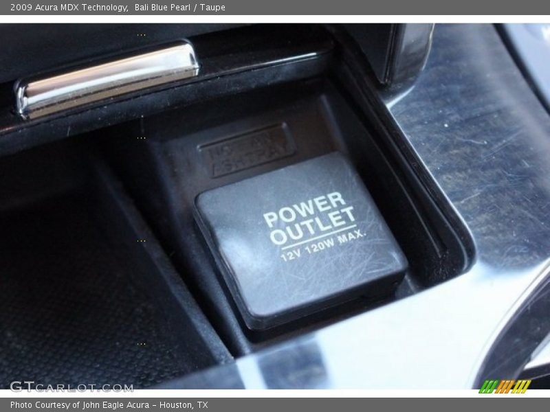 Bali Blue Pearl / Taupe 2009 Acura MDX Technology