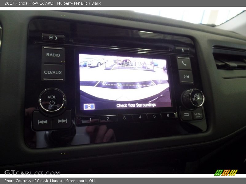 Mulberry Metallic / Black 2017 Honda HR-V LX AWD