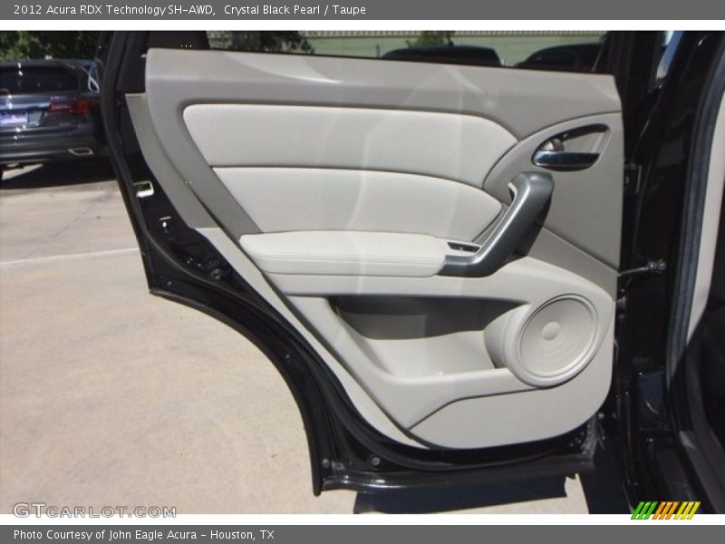 Crystal Black Pearl / Taupe 2012 Acura RDX Technology SH-AWD