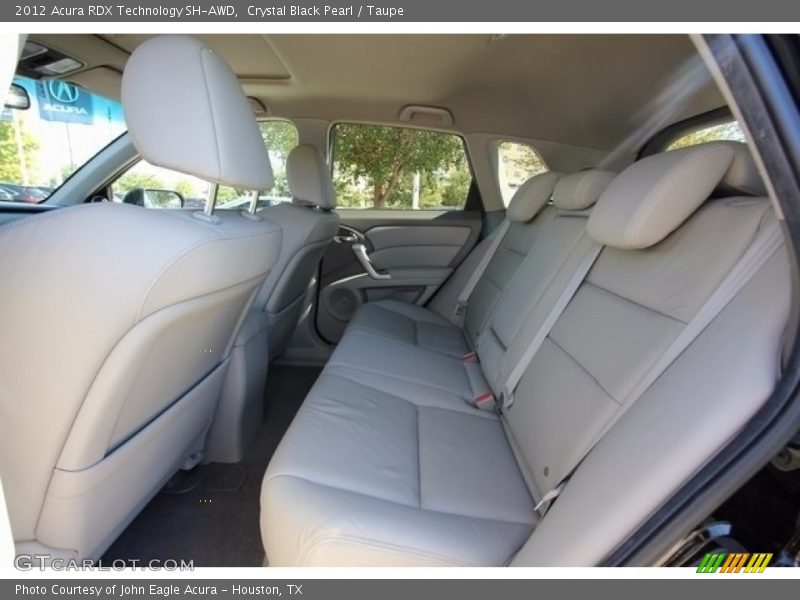 Crystal Black Pearl / Taupe 2012 Acura RDX Technology SH-AWD