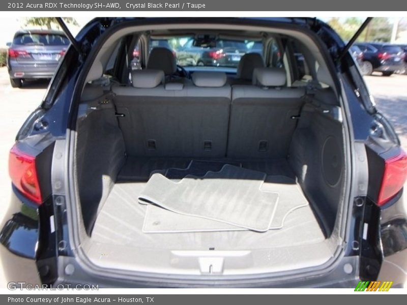 Crystal Black Pearl / Taupe 2012 Acura RDX Technology SH-AWD
