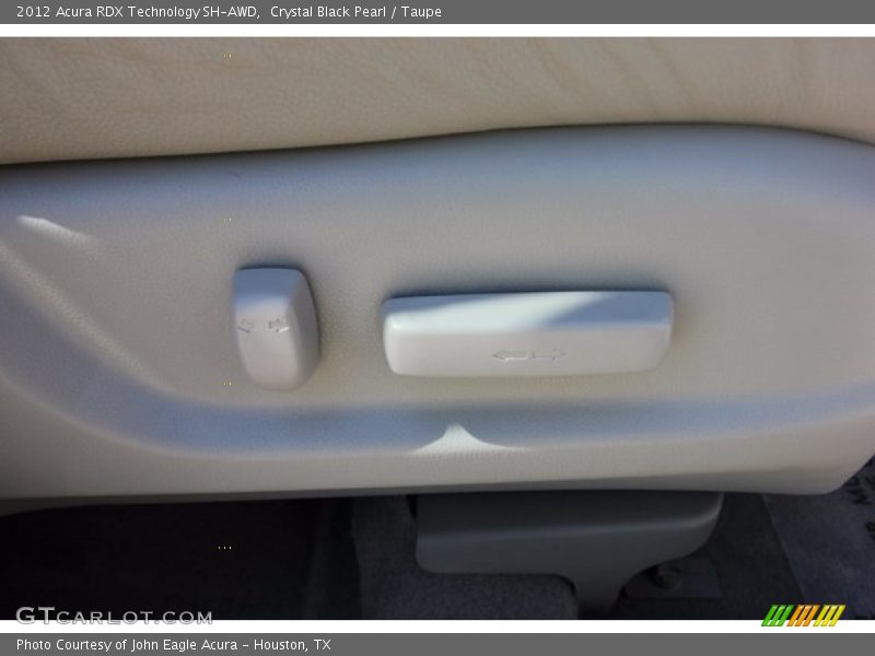 Crystal Black Pearl / Taupe 2012 Acura RDX Technology SH-AWD