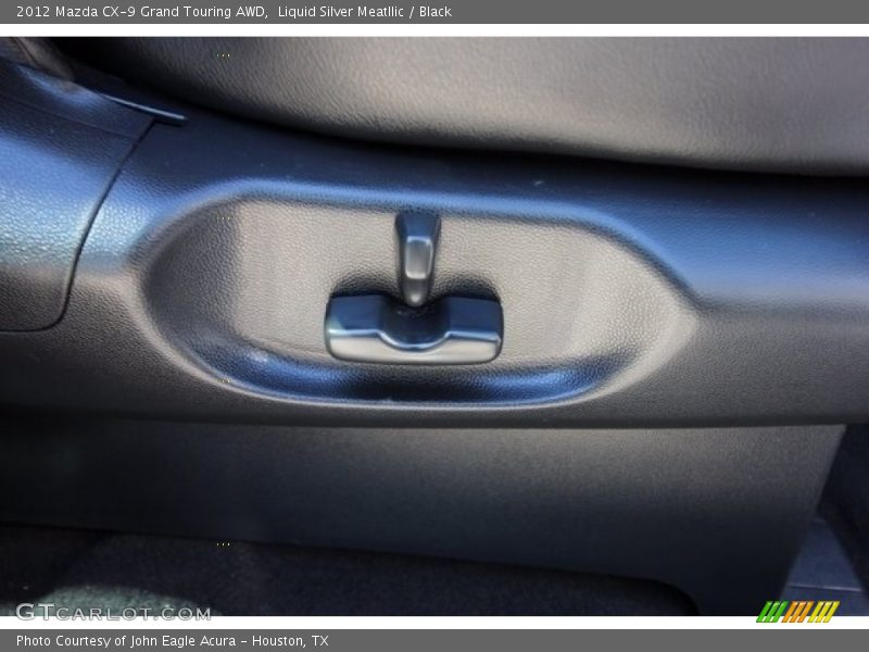 Liquid Silver Meatllic / Black 2012 Mazda CX-9 Grand Touring AWD