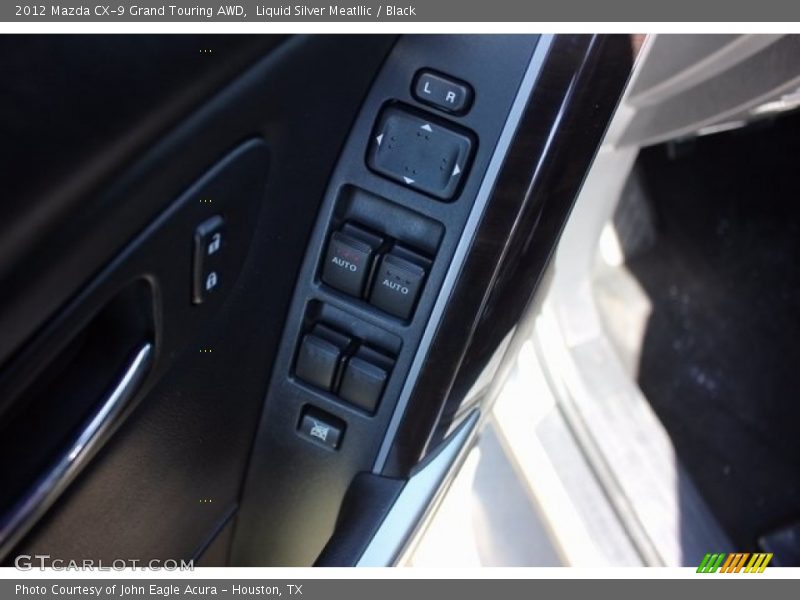 Liquid Silver Meatllic / Black 2012 Mazda CX-9 Grand Touring AWD