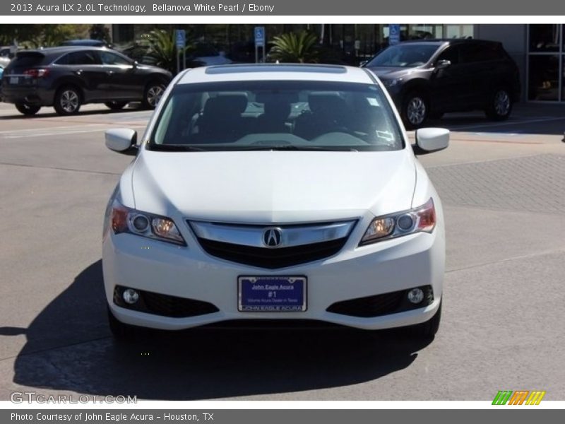 Bellanova White Pearl / Ebony 2013 Acura ILX 2.0L Technology