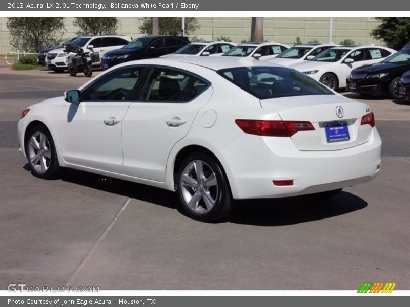 Bellanova White Pearl / Ebony 2013 Acura ILX 2.0L Technology