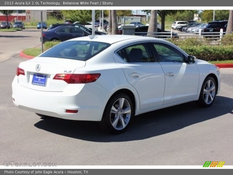 Bellanova White Pearl / Ebony 2013 Acura ILX 2.0L Technology