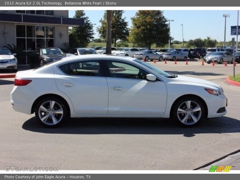 Bellanova White Pearl / Ebony 2013 Acura ILX 2.0L Technology