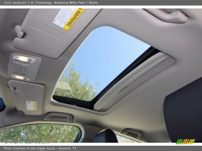 Bellanova White Pearl / Ebony 2013 Acura ILX 2.0L Technology
