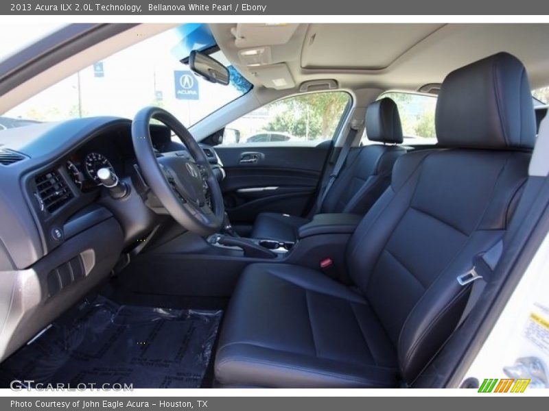 Bellanova White Pearl / Ebony 2013 Acura ILX 2.0L Technology