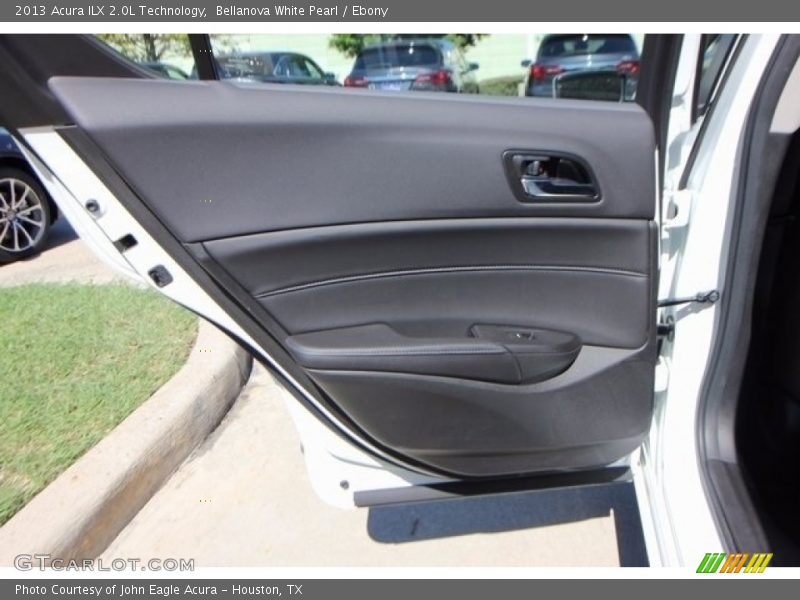Bellanova White Pearl / Ebony 2013 Acura ILX 2.0L Technology