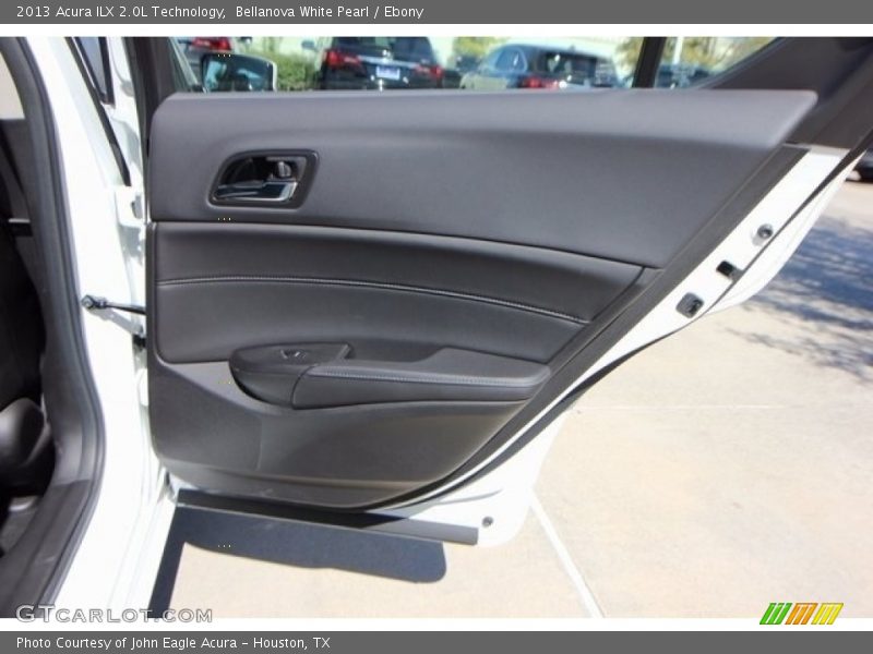 Bellanova White Pearl / Ebony 2013 Acura ILX 2.0L Technology
