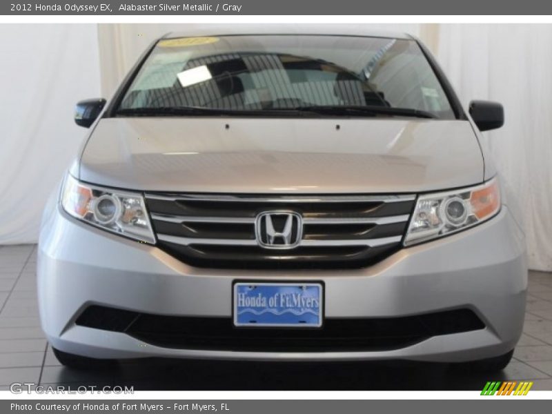 Alabaster Silver Metallic / Gray 2012 Honda Odyssey EX