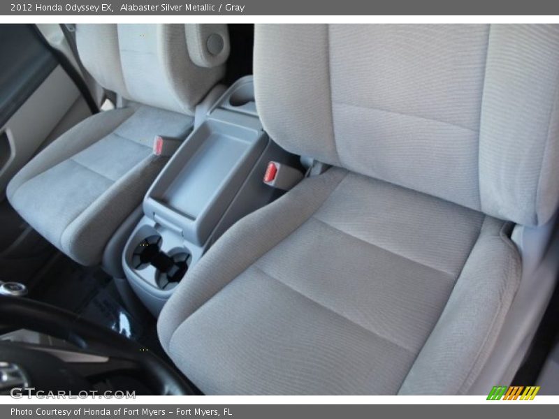 Alabaster Silver Metallic / Gray 2012 Honda Odyssey EX