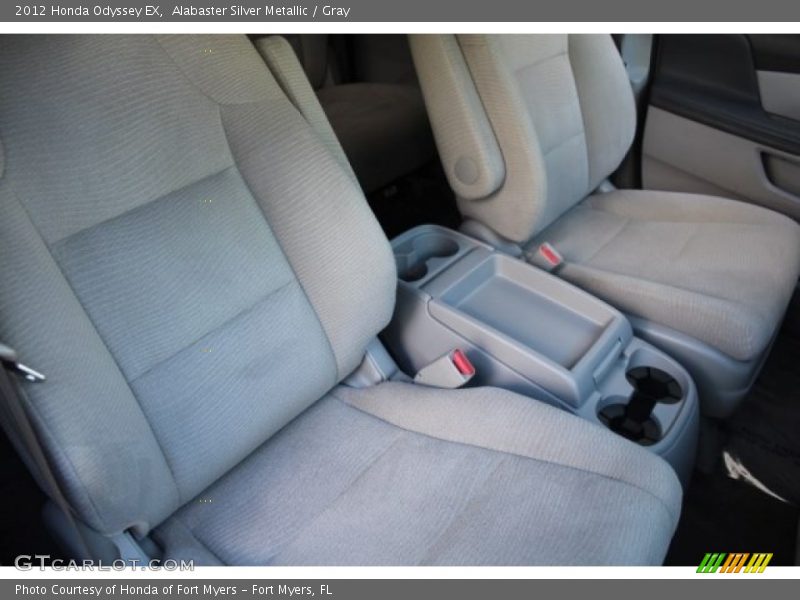 Alabaster Silver Metallic / Gray 2012 Honda Odyssey EX