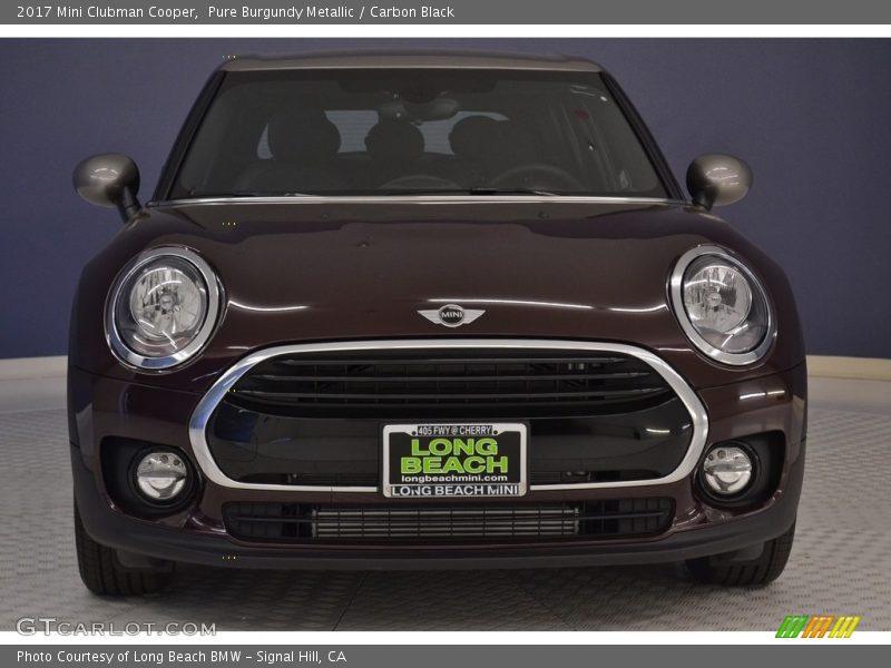 Pure Burgundy Metallic / Carbon Black 2017 Mini Clubman Cooper