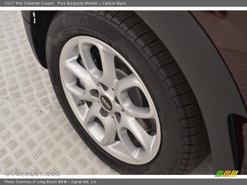 Pure Burgundy Metallic / Carbon Black 2017 Mini Clubman Cooper