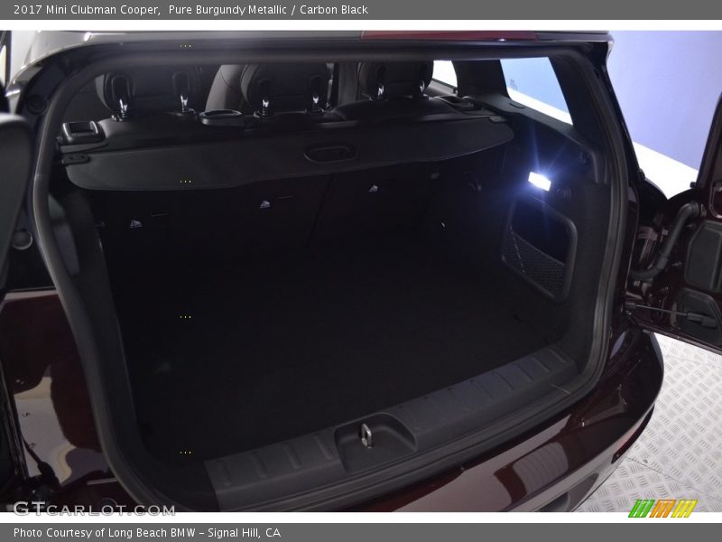 Pure Burgundy Metallic / Carbon Black 2017 Mini Clubman Cooper